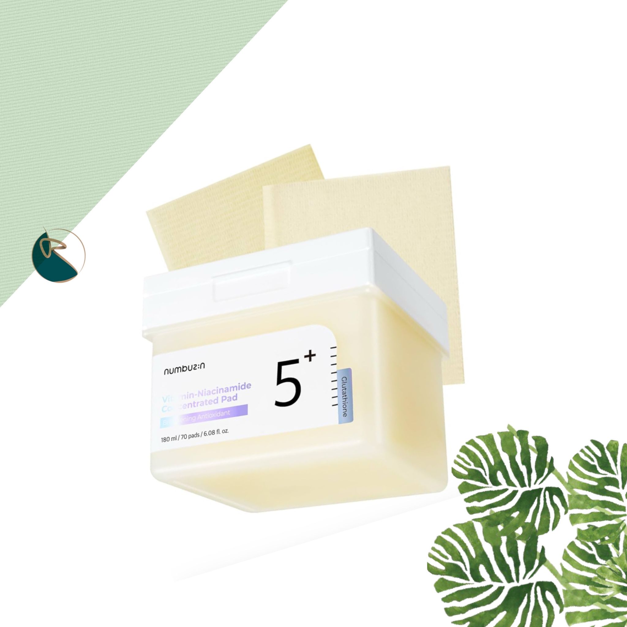 Numbuzin No5 Vitamin Niacinamide Concentrated Pads 180ml